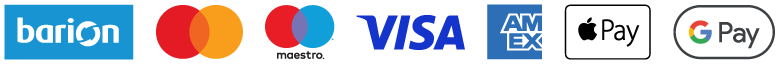 Barion — Mastercard, Maestro, Visa, American Express, Apple Pay, Google Pay